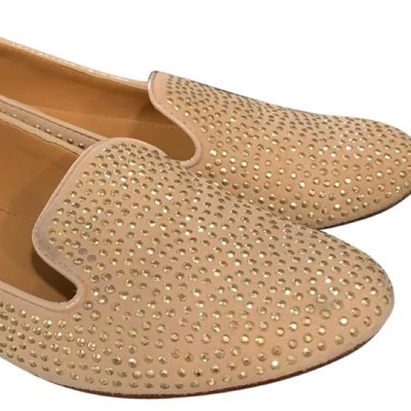 J Crew Gold Loafers Flats - Picture 2 of 8